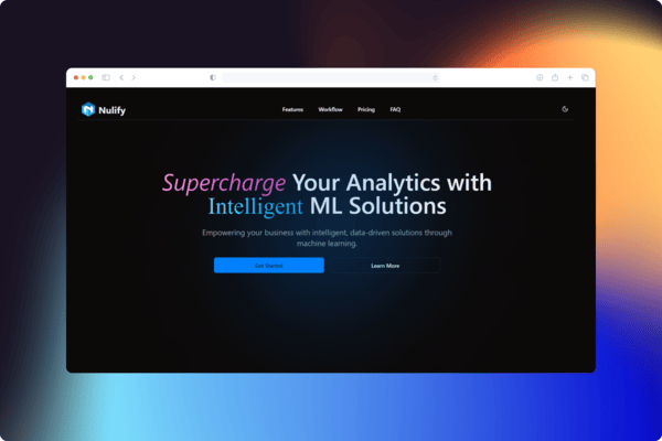 Nulify - Full Stack Development by atharvvftw